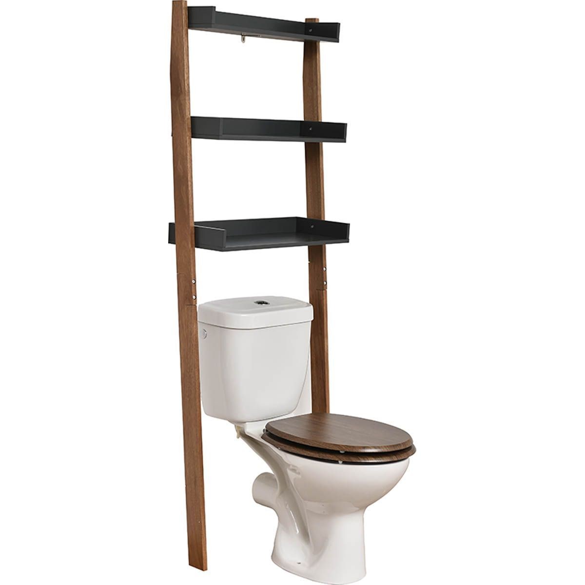 Meuble WC pas cher - Armoire de toilette - Etagère WC 