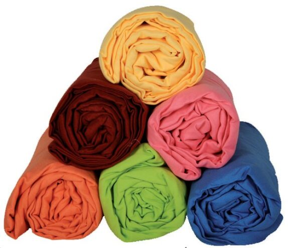 DRAP HOUSSE 1 PLACE BLEU