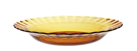 ASSIETTE CREUSE 23 AMBRE