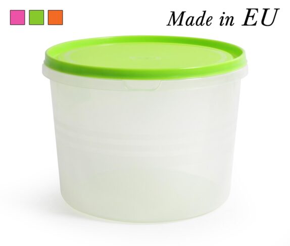 BOITE PLAST RONDE 2 .75 L