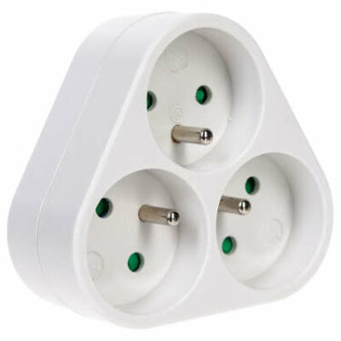 PRISE ELEC MUR 3 TERRE