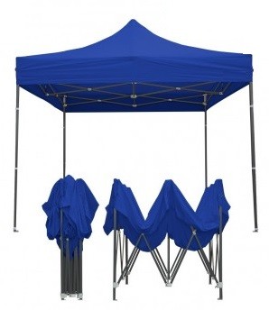 PAVILLON PLIANT 3*3 BLEU