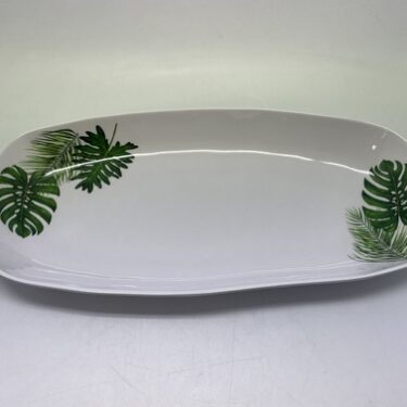 PLAT OVALE FEUILLE