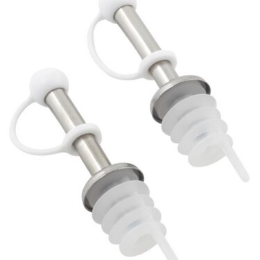 2 BOUCHONS VERSEURS CHROM