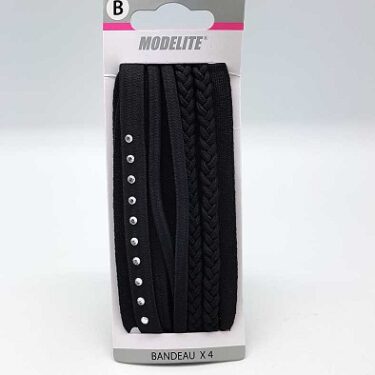 BANDEAU MAILLE LARGE X 1 +  BA