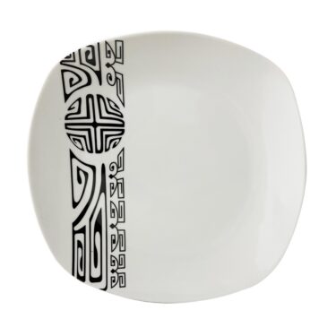 ASSIETTE CARRE PLATE 27 TATOO