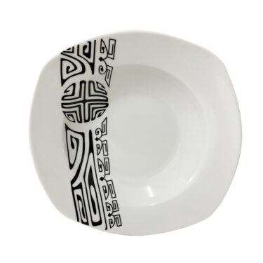 ASSIETTE CARRE SOUPE 23 TATOO