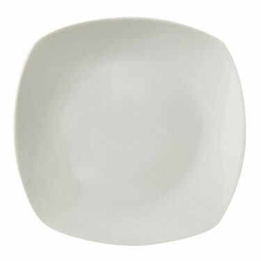 ASSIETTE CARRE PLATE 27 BLANCH