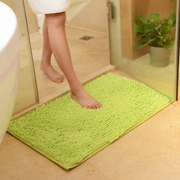 TAPIS POILS 40 X 60 GREEN