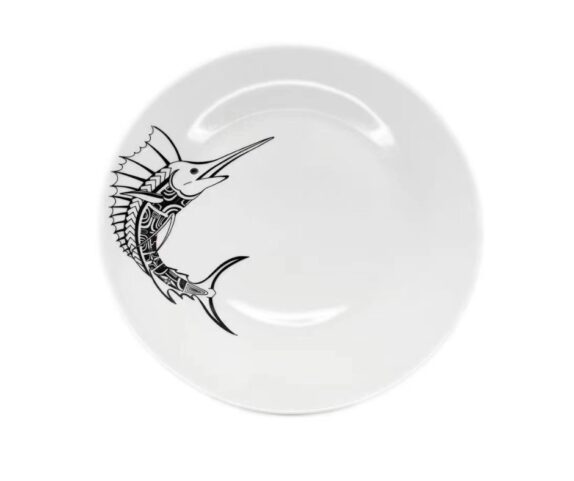 ASSIETTE PLATE 27 ESPADON