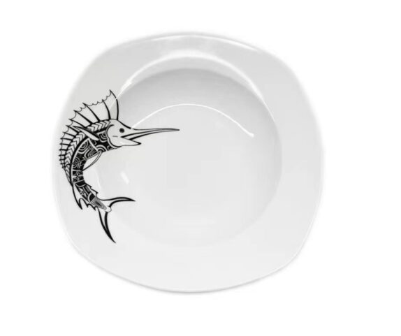 ASSIETTE CARRE CREUSE 22 ESPAD