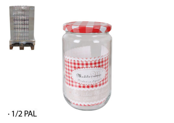BOCAL VERRE POLIUSAGES 720CC N