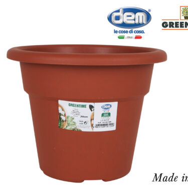 POT A FLEURS 20CM GREENTIME