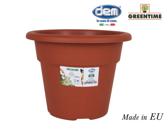 POT A FLEURS 20CM GREENTIME