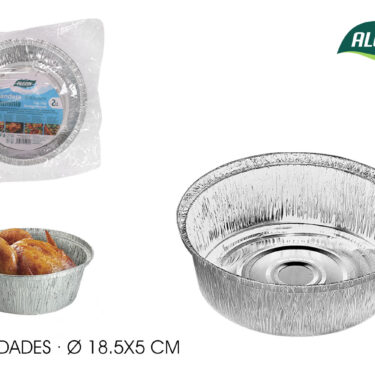 SET2 BARQUETTE RONDE ALU D18,5