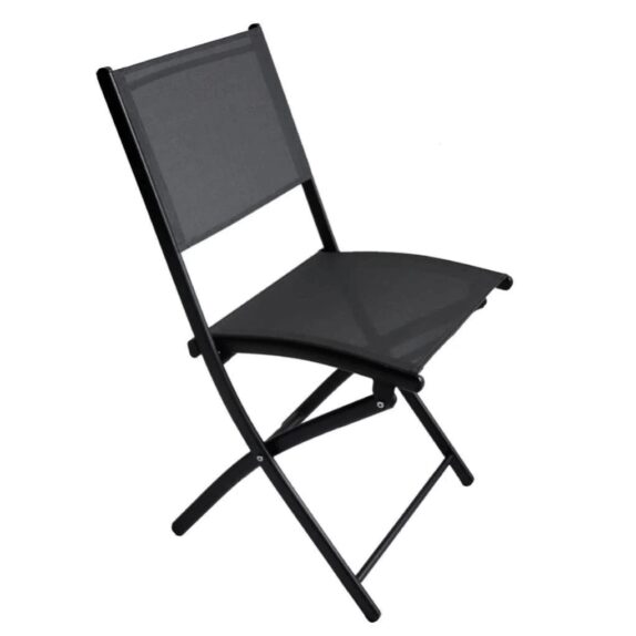 CHAISE PLIANTE GRAPHITE