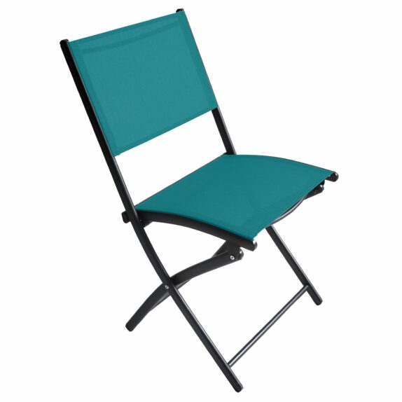 CHAISE PLIANTE BLEU