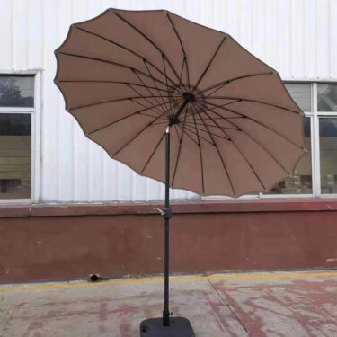 PARASOL ROND 2.5M SAIGON TAUPE