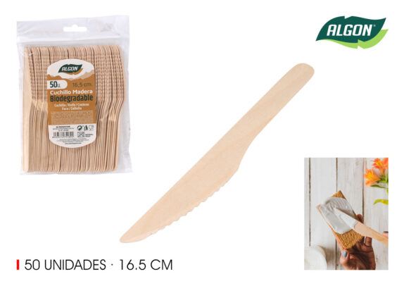 SET50 COUTEAUX 165CM BAMBOU