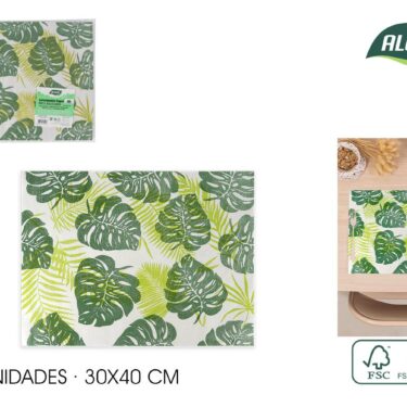 SET DE TABLE BLANC DECORE ALGO