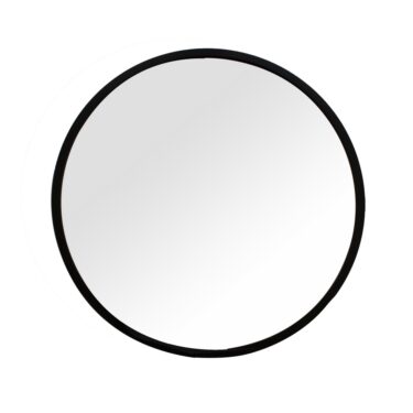 MIROIR ROND DIA 30CM 2ASS NOIR