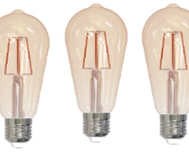 LOT DE 3 AMPOULES ST64 AMBRÉ 4