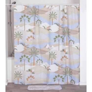 RIDEAU DE DOUCHE PEVA 180X180
