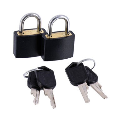 SET DE 2 CADENAS A CLEF - NOIR