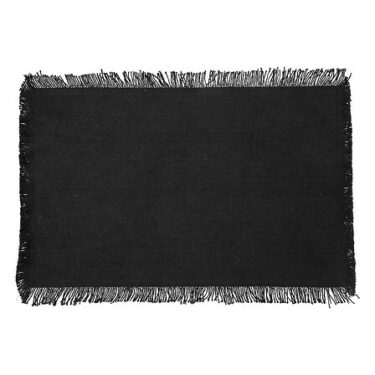 SET TABLE MAHA NOIR 45X30