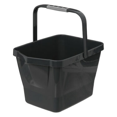SEAU PLAST 12L  GRIS