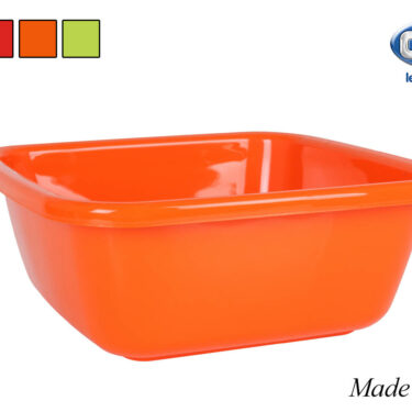BASSINE CARRE 10L  34CM COLORS