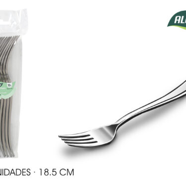 SET10 FOURCHETTE 18,5CM ARGENT