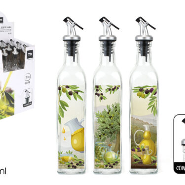 HUILIER VERRE A/COUVERCLE ANNA