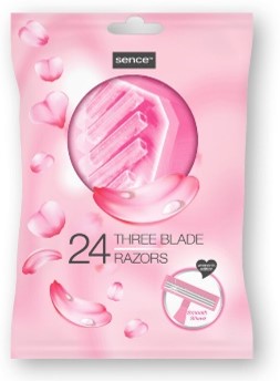 SENCE RASOIR FEMME 3 LAMES 24P