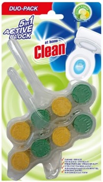 AT HOME CLEAN BLOC WC CITRON
