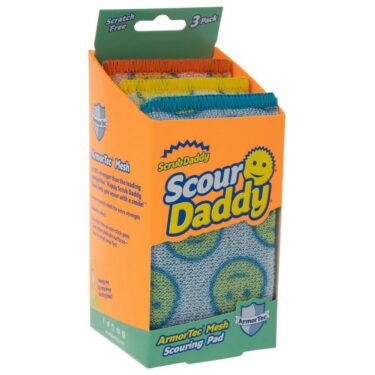 SCRUB DADDY SCOUR ÉPONGE 3 PCS