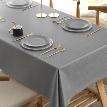 NAPPE ANTI TACHE GRIS 140*240