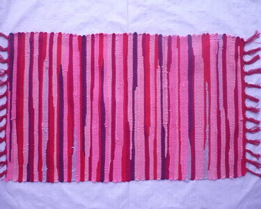 TAPIS RAYE 70*140 ROSE