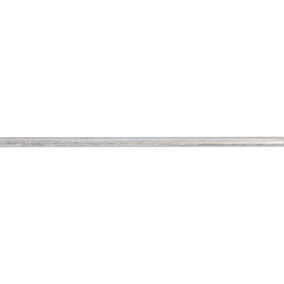 TUBE FER D20 2.50 M BLANC/OR