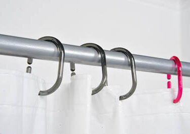 SET 12 ANNEAUX DOUCHE GRIS