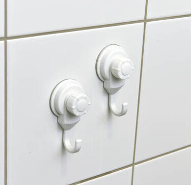 SET DE 2 CROCHETS  PP BLANC