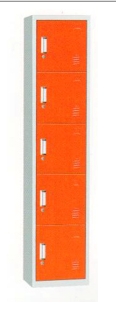 ARMOIRE METAL  5P JAUNE