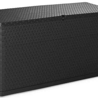 COFFRE 420 L RATTAN  LINE  GRI