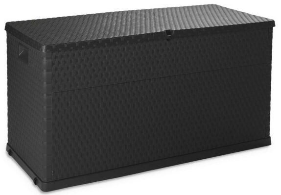 COFFRE 420 L RATTAN  LINE  GRI