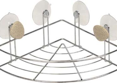 ETAGERE  D ANGLE METAL + 2 VEN