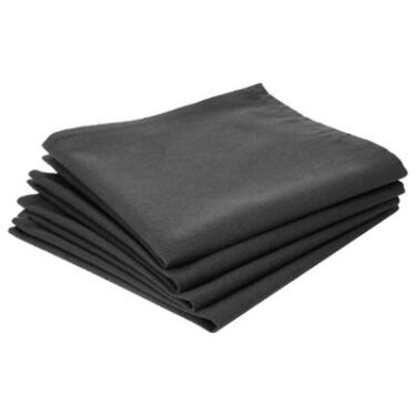 SERVIETTE TABLE CTN GRIS F X4