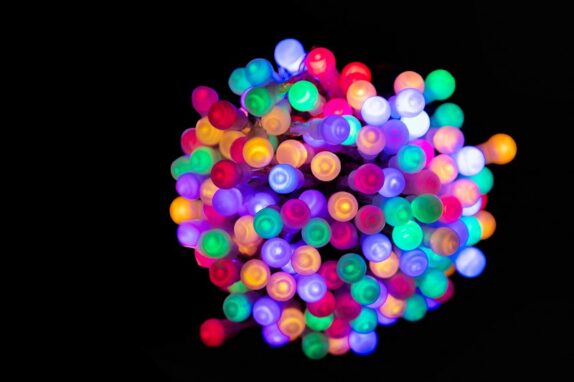 GUIRLANDE 200 BOULES LUMINEUSE