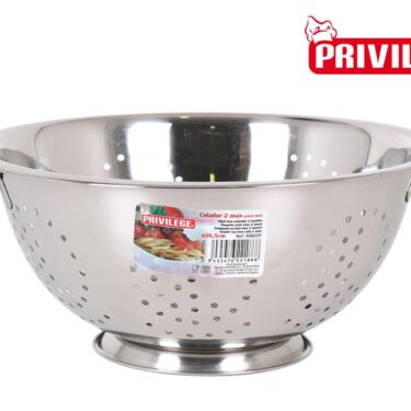 PASSOIRE Ø28.5CM ACIER INOX 2