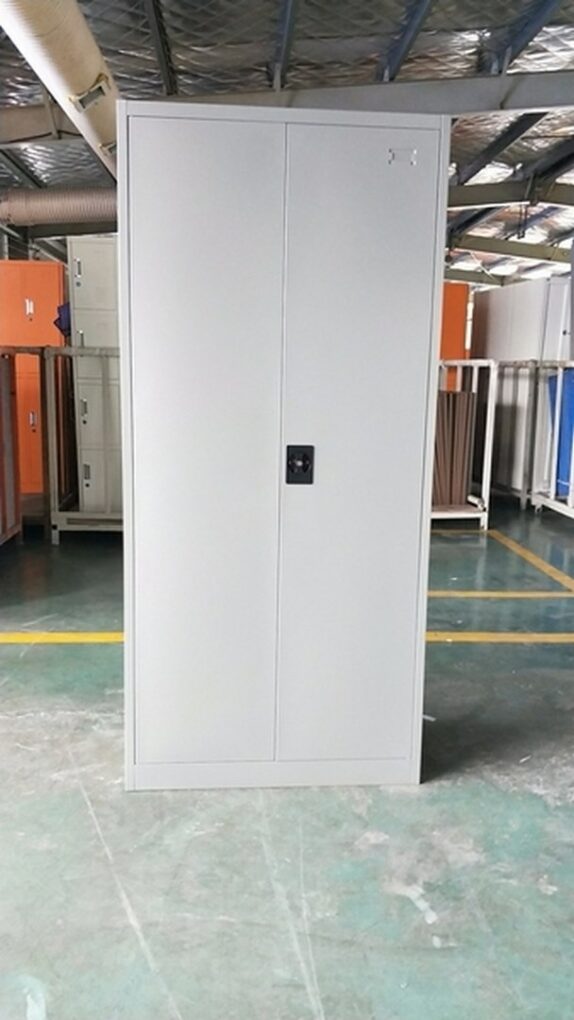 ARMOIRE METAL 2 P.GRIS