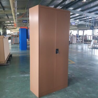 ARMOIRE METAL 2 P.MARRON